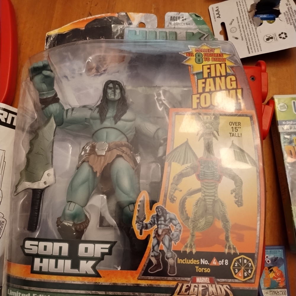 Marvel legends son of hulk build a figure. With Extra Piece For Another Build